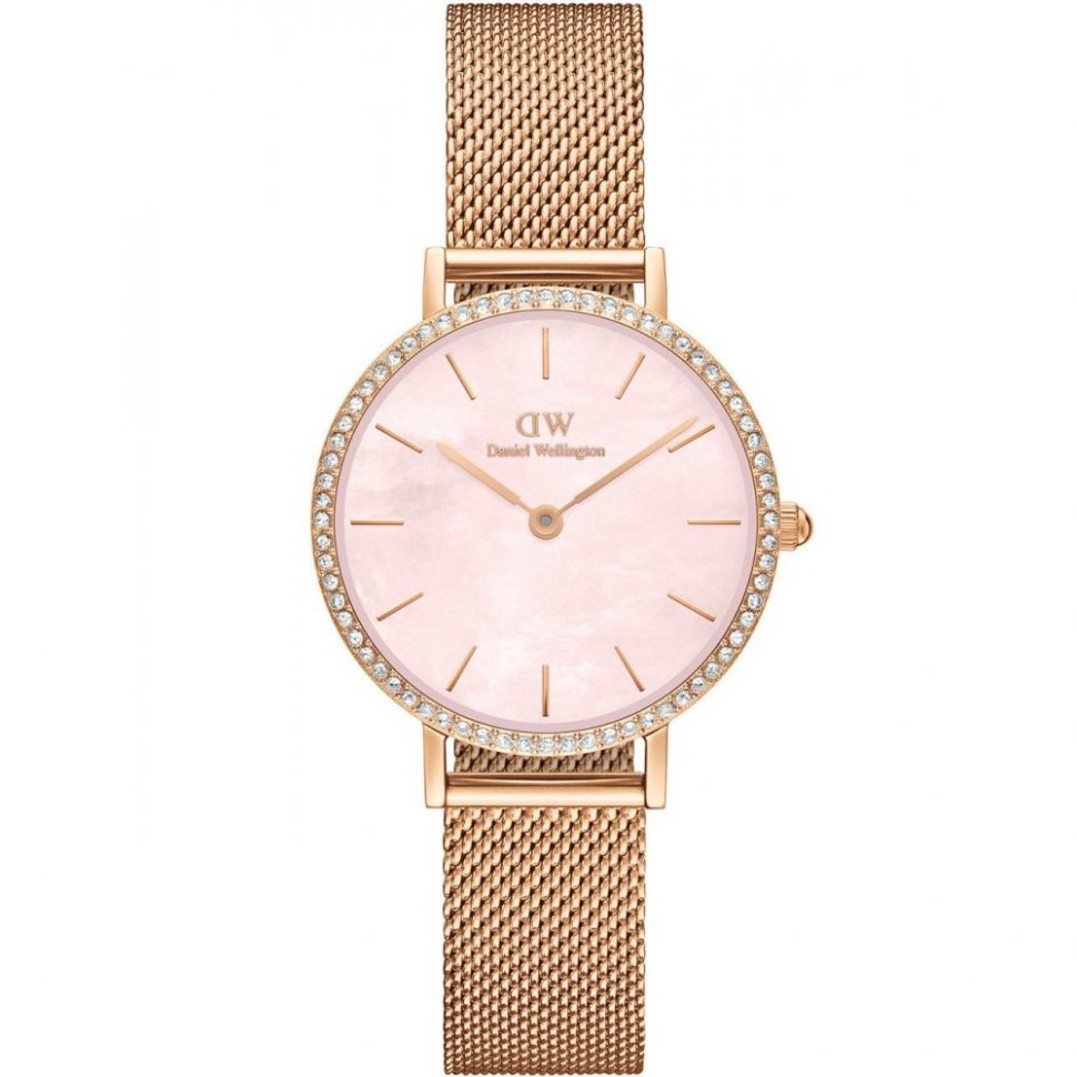 Daniel Wellington DW00100663 Petite Lumine Bezel Melrose Pink 28mm 3ATM 