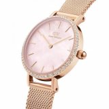 Daniel Wellington DW00100663 Petite Lumine Bezel Melrose Pink 28mm 3ATM 