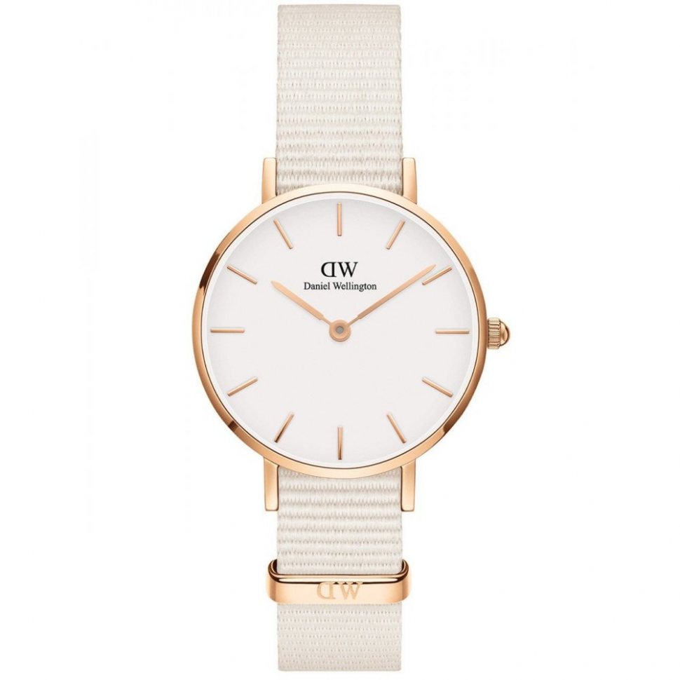 Daniel Wellington DW00100675 Federica Scagnetti x DW Petite Chalk Nato 28mm 3ATM 