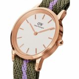 Daniel Wellington DW00100680 Iconic NATO Green/Purple 28mm 3ATM 